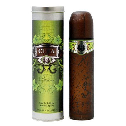 Cuba Green by Cuba, 3.3 oz Eau De Toilette Spray for Men ,