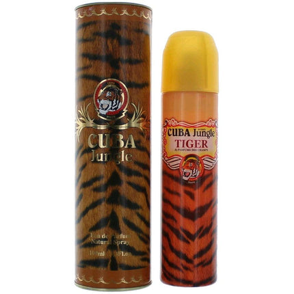 Cuba Jungle Tiger by Cuba, 3.3 oz Eau De Parfum Spray for Women ,