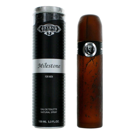 Cuba Milestone by Cuba, 3.3 oz Eau De Toilette Spray for Men ,