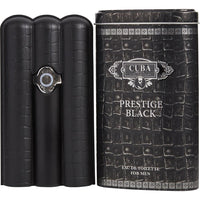 Cuba Prestige Black by Cuba, 3 oz Eau De Toilette Spray for Men ,