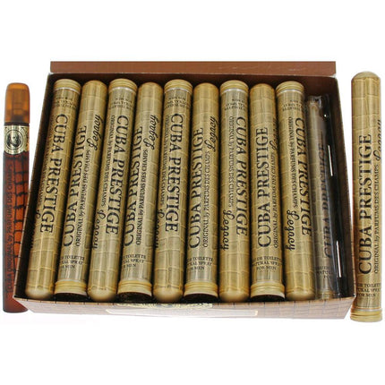 Cuba Prestige Legacy by Cuba, 1.17 oz Eau de Toilette Spray for Men. Pack of 20 ,