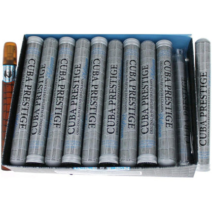 Cuba Prestige Platinum by Cuba, 1.17 oz Eau de Toilette Spray for Men. Pack of 20 ,