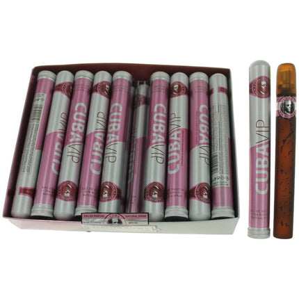 Cuba VIP by Cuba, 1.17 oz Eau De Toilette Spray for Women. Pack of 20 ,