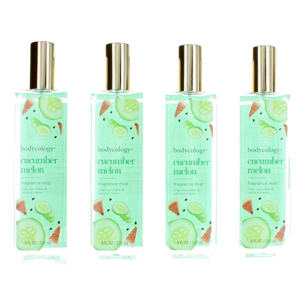 Cucumber Melon by Bodycology, Pack oz Fragrance Mist for Women