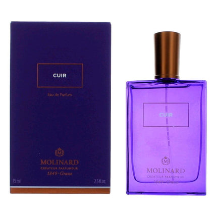 Cuir by Molinard, 2.5 oz Eau de Parfum Spray for Women ,