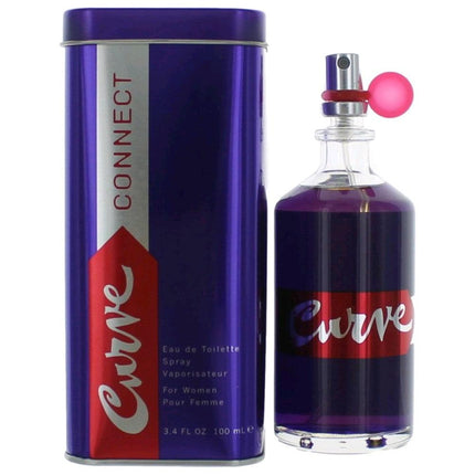 Curve Connect by Liz Claiborne, 3.4 oz Eau De Toilette Spray for Women ,