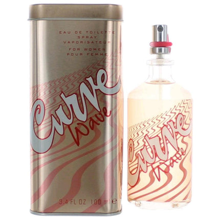 Curve Wave by Liz Claiborne, 3.4 oz Eau De Toilette Spray for Women ,
