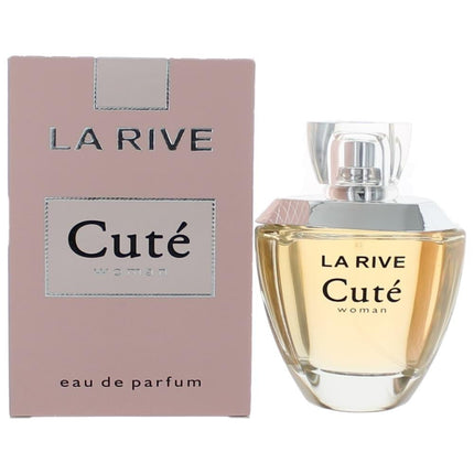 Cute by La Rive, 3 oz Eau De Parfum Spray for Women ,