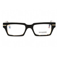 Cutler And Gross Men's Eyeglasses - Black Camo Rectangular Clear Lens | CGOP1363 003 ,