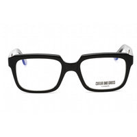 Cutler And Gross Men's Eyeglasses - Black Rectangular Frame Clear Lens | CG1289 001 ,