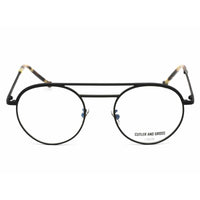 Cutler And Gross Men's Eyeglasses - Black Round Aviator Metal Frame | CG1269 013 ,