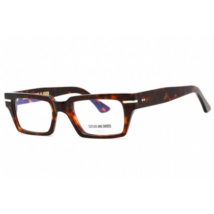 Cutler And Gross Men's Eyeglasses - Classic Dark Turtle Acetate Frame | CGOP1363 002 ,