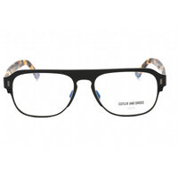 Cutler And Gross Men's Eyeglasses - Clear Lens Matte Black/Titanium | CGOP136555 003 ,