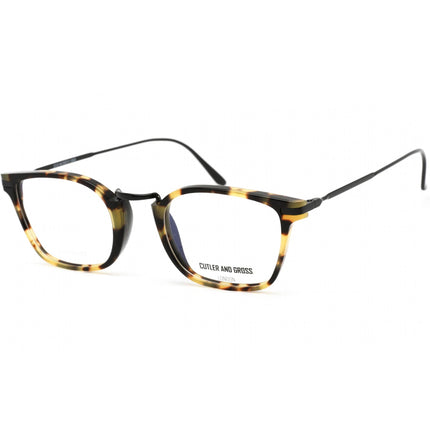 Cutler And Gross Men's Eyeglasses - Full Rim Camouflage Plastic Frame | CG1358 002 ,
