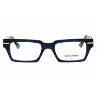 Cutler And Gross Men's Eyeglasses - Matte Classic Navy Frame Clear Lens | CGOP1363 004 ,
