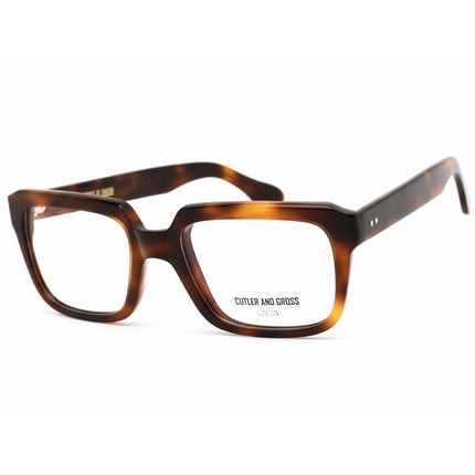 Cutler And Gross Men's Eyeglasses - Tortoiseshell Plastic Rectangular | CG1289 003 ,