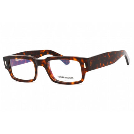 Cutler And Gross Men's Eyeglasses - Tortoiseshell/Brown Rectangular Frame | CG1325 003 ,