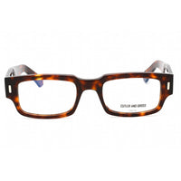 Cutler And Gross Men's Eyeglasses - Tortoiseshell/Brown Rectangular Frame | CG1325 003 ,