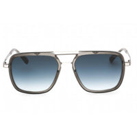 Cutler and Gross Men's Sunglasses - Grey Blue Flash Lens Square Frame | CG1324S 003 ,