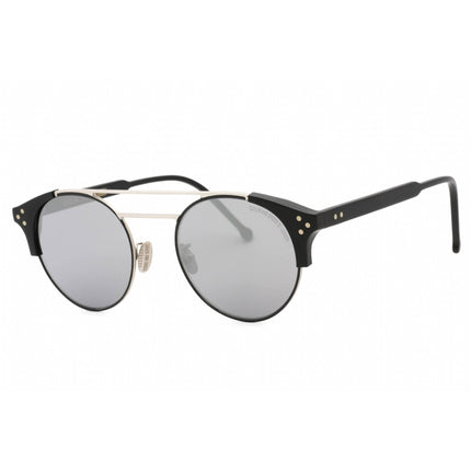 Cutler and Gross Men's Sunglasses - Silver/Black Round Full Rim Frame | CG1271S 001 ,