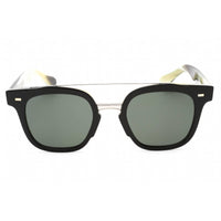 Cutler and Gross Men's Sunglasses - Silver/Black Square Full Rim Frame | CG1297S 004 ,