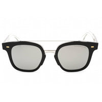 Cutler and Gross Men's Sunglasses - Silver/Black/Crystalc Square Frame | CG1297S 001 ,