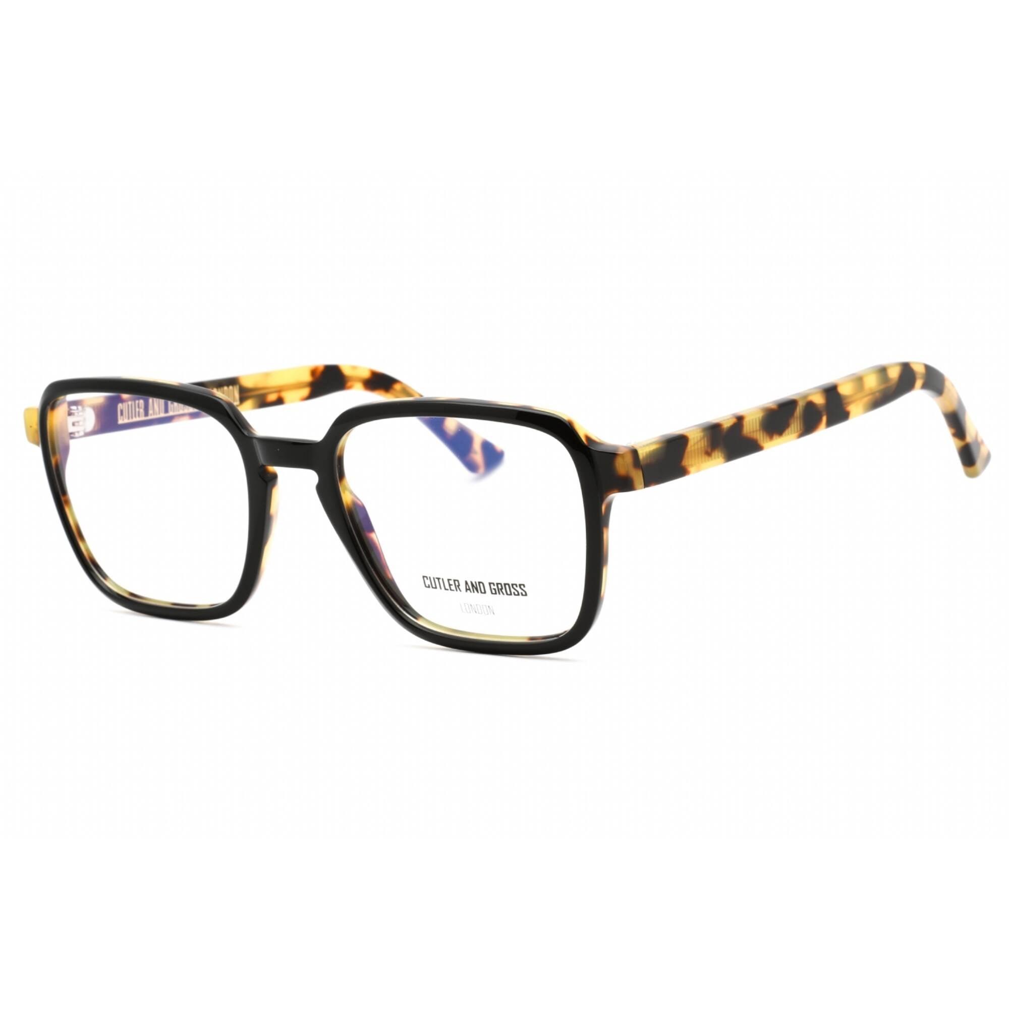 NEW CUTLER AND GROSS CGOP136051 003 UNISEX BLACK CAMO EYEGLASSES Cutler and Gross® CG1305 Square Eyeglasses - EuroOptica main image 3