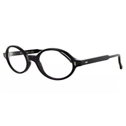 Cutler and Gross Unisex Eyeglasses - Black Full-Rim Round Frame | 1024-B-C-49-20-145 ,