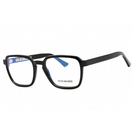 Cutler And Gross Unisex Eyeglasses - Black Rectangular Shape Frame | CGOP136155 001 ,