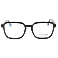 Cutler And Gross Unisex Eyeglasses - Black Rectangular Shape Frame | CGOP136155 001 ,
