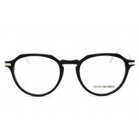 Cutler And Gross Unisex Eyeglasses - Black Round Shape Frame Clear Lens | CG1302V2 003 ,