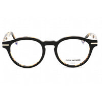 Cutler And Gross Unisex Eyeglasses - Black Tortoiseshell Frame Clear Lens | CG1338 006 ,