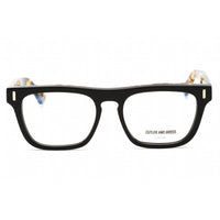 Cutler And Gross Unisex Eyeglasses - Black/Camo Acetate Frame Clear Lens | CG1320 003 ,