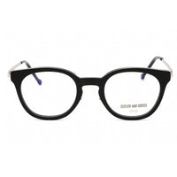 Cutler And Gross Unisex Eyeglasses - Cat Eye Acetate Frame Clear Lens | CG1275 003 ,