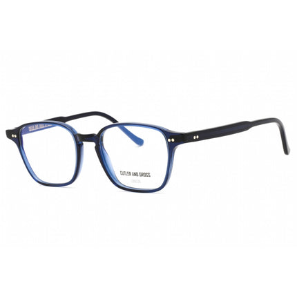 Cutler And Gross Unisex Eyeglasses - Clear Lens Classic Blue Navy | CGOP136051 004 ,