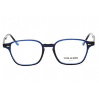Cutler And Gross Unisex Eyeglasses - Clear Lens Classic Blue Navy | CGOP136051 004 ,