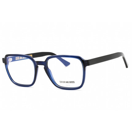 Cutler And Gross Unisex Eyeglasses - Clear Lens Classic Blue Navy | CGOP136155 004 ,