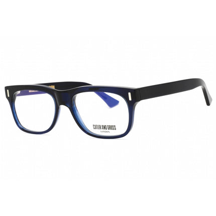 Cutler And Gross Unisex Eyeglasses - Clear Lens Classic Blue Navy | CGOP136258 004 ,