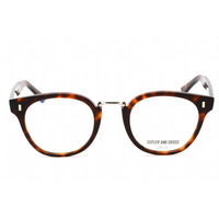 Cutler And Gross Unisex Eyeglasses - Dark Turtle Rectangular Clear Lens | CG1336 006 ,