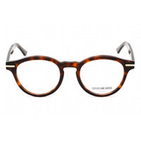 Cutler And Gross Unisex Eyeglasses - Full Rim Tortoise Acetate Round | CG1338 005 ,