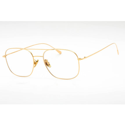 Cutler And Gross Unisex Eyeglasses - Gold Rectangular Frame Clear Lens | CG1267GPL 001 ,