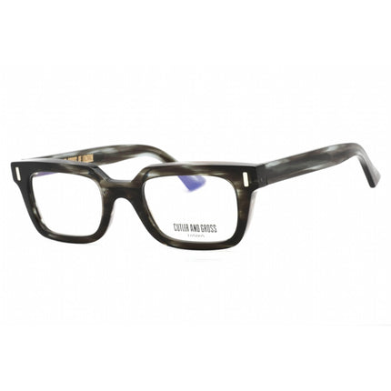 Cutler And Gross Unisex Eyeglasses - Green Rectangular Frame Clear Lens | CG1306 005 ,