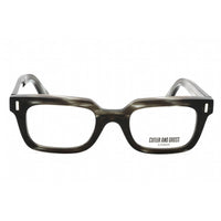 Cutler And Gross Unisex Eyeglasses - Green Rectangular Frame Clear Lens | CG1306 005 ,
