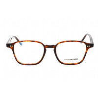 Cutler And Gross Unisex Eyeglasses - Havana Acetate Frame Clear Lens | CGOP136051 002 ,