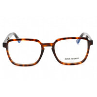 Cutler And Gross Unisex Eyeglasses - Havana Acetate Frame Clear Lens | CGOP136155 002 ,