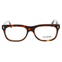 Cutler And Gross Unisex Eyeglasses - Havana Plastic Frame Clear Lens | CGOP136258 002 ,