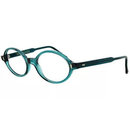 Cutler and Gross Unisex Eyeglasses - Petrol Plastic Frame | 1024-PET-C-49-20-145 ,