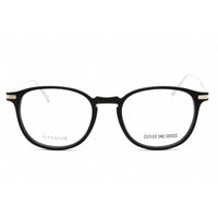 Cutler And Gross Unisex Eyeglasses - Silver/Black/Metallic/Gunmetal Frame | CG1303 001 ,