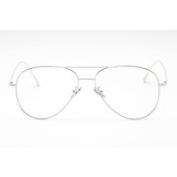 Cutler And Gross Unisex Eyeglasses - Silver/Grey Frame Clear Lens | CG1266PPL 001 ,