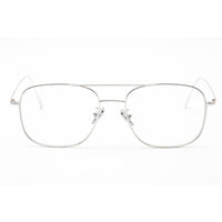 Cutler And Gross Unisex Eyeglasses - Silver/Grey Frame Clear Lens | CG1267PPL 001 ,